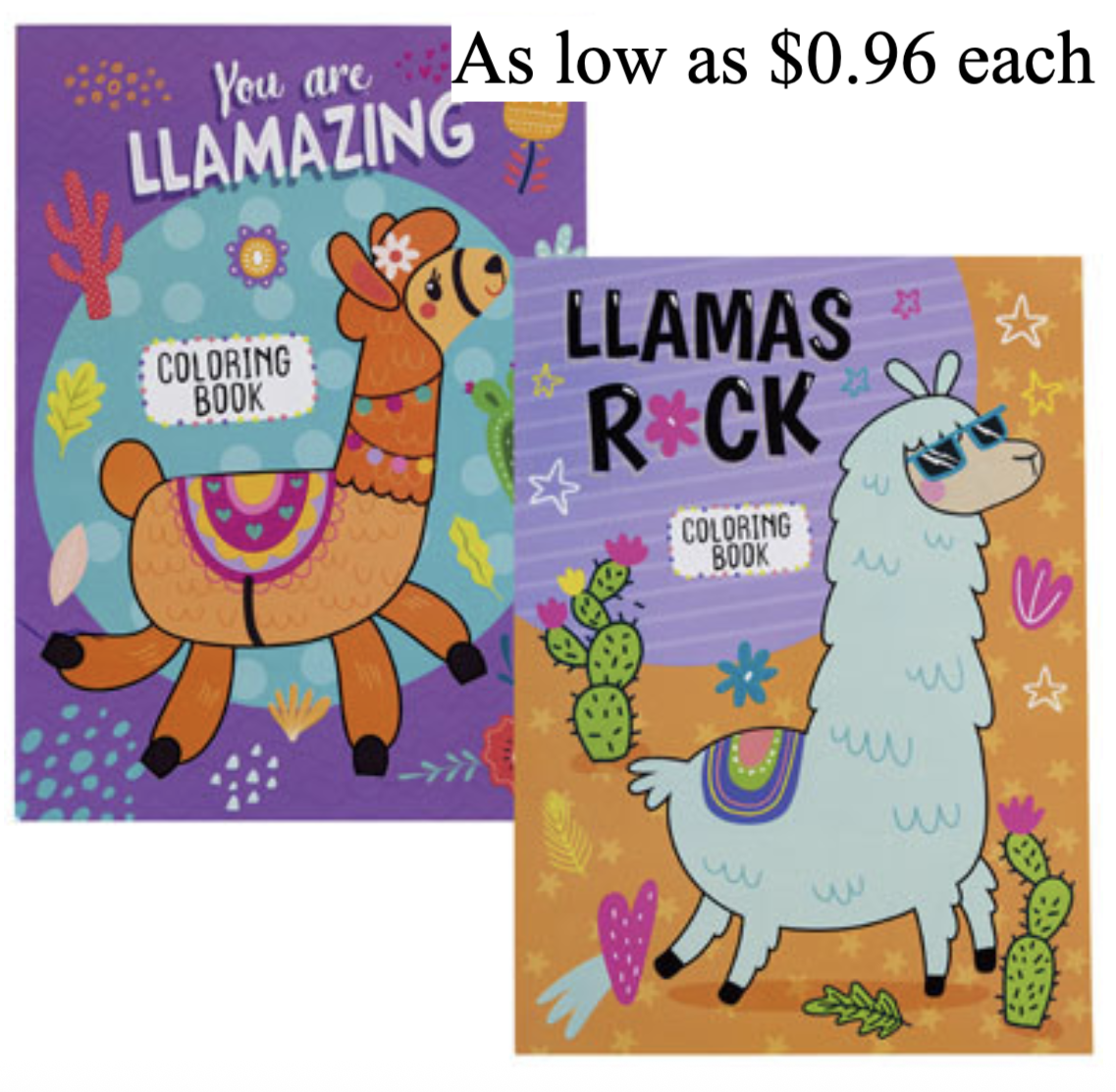 Llama Coloring book