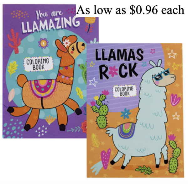 Llama Coloring book