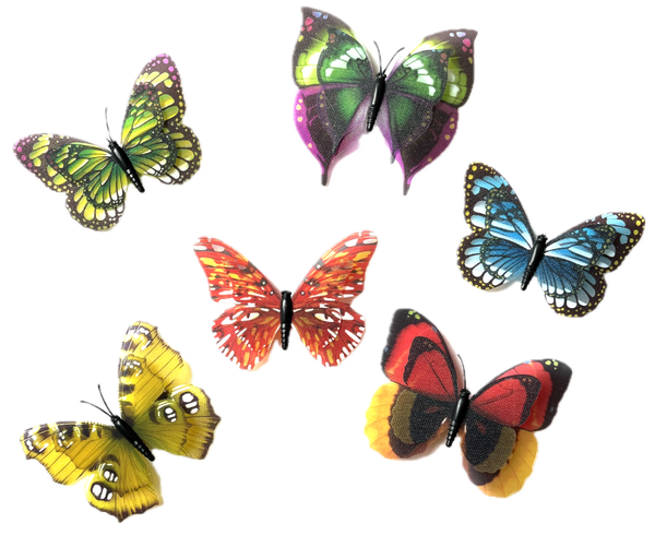 Butterfly Hairclips