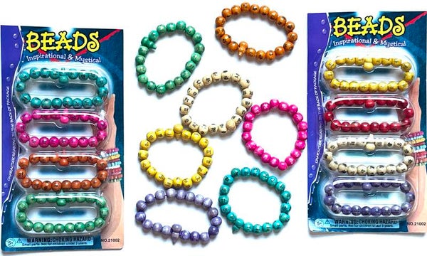Bracelets (wooden beads)