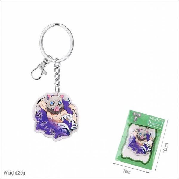 Demon Slayer Inosuke Keychain pendant