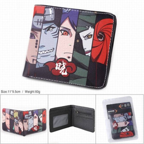 Naruto themed wallet- Akatsuki