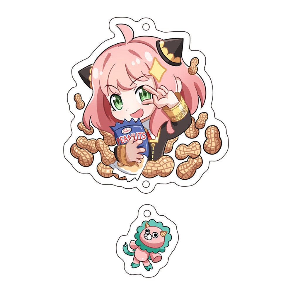 Spy X Family Anya acrylic Keychain-1