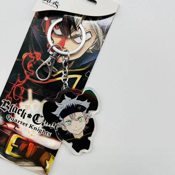 Black Clover anime keychain - Asta