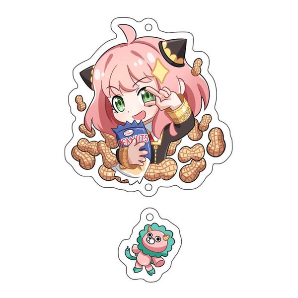 Spy X Family Anya acrylic Keychain-1