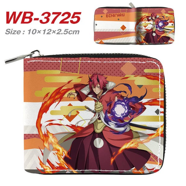 Reincarnated as a Slime Zipper Wallet- Benimaru