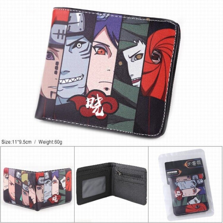 Naruto themed wallet- Akatsuki