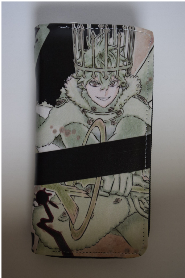 Black Clover anime wallet- Asta & Yuno