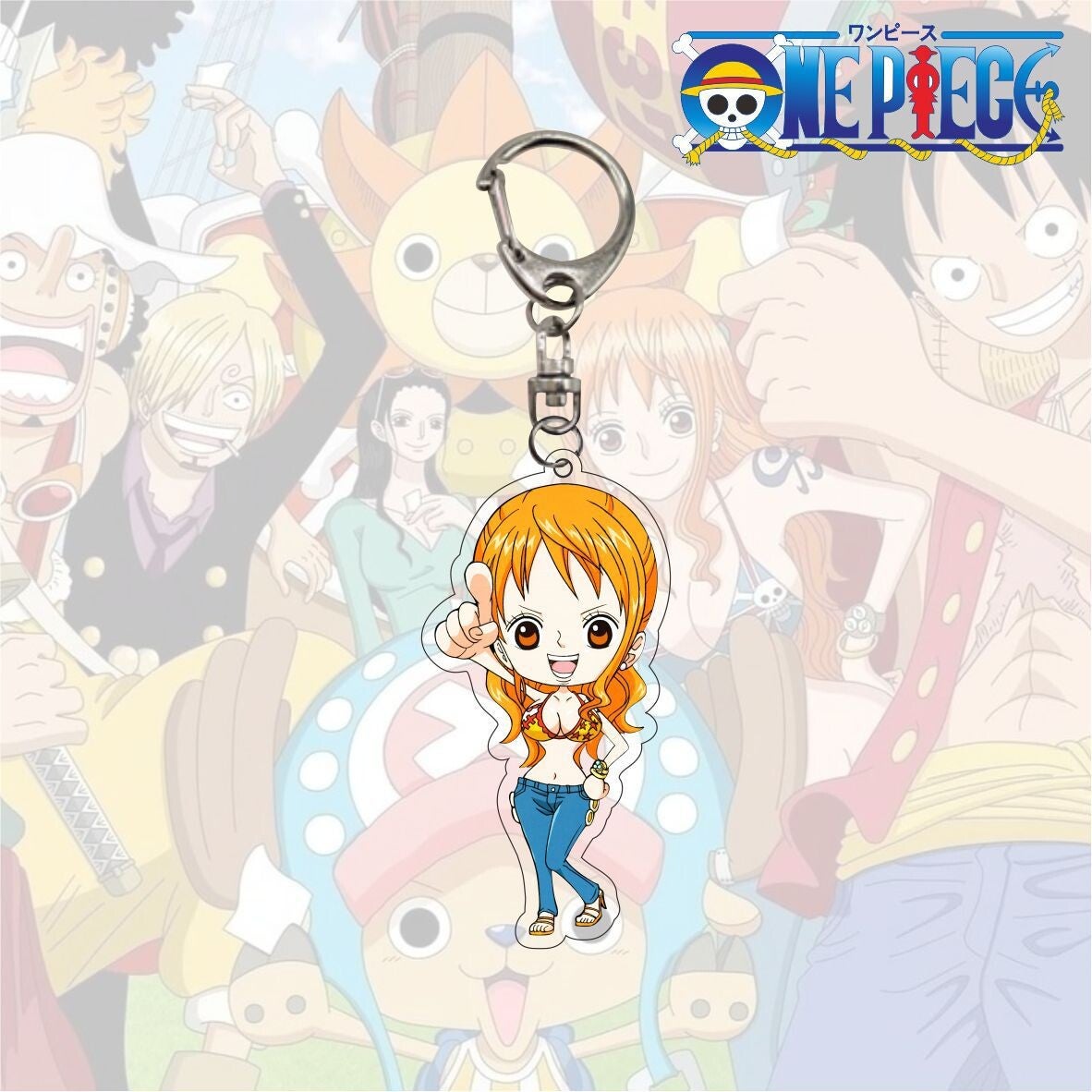 One Piece keychain- Nami