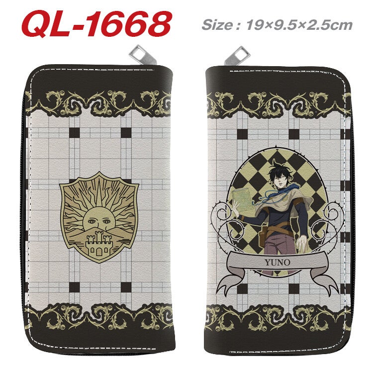 Black Clover anime wallet- Yuno