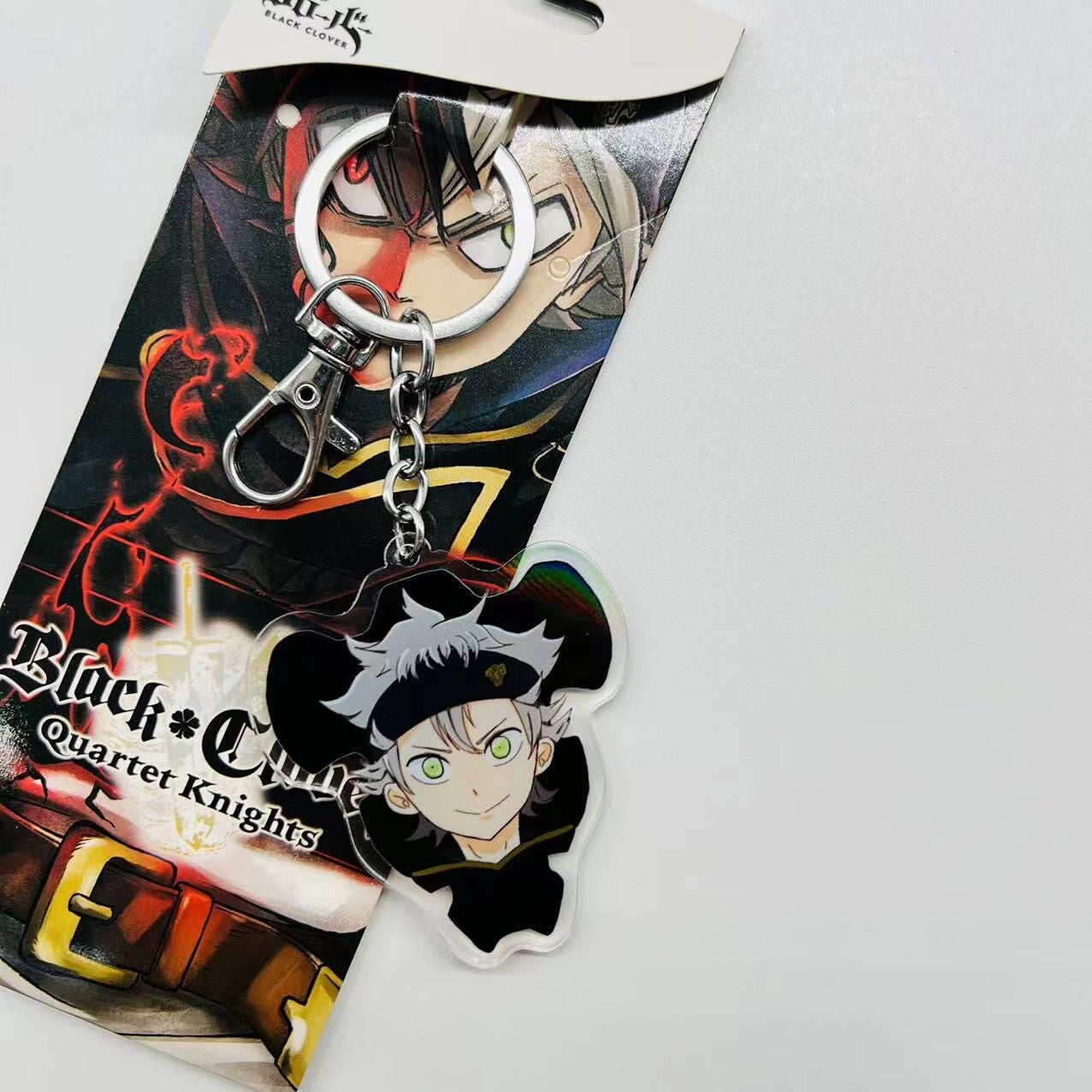 Black Clover anime keychain - Asta