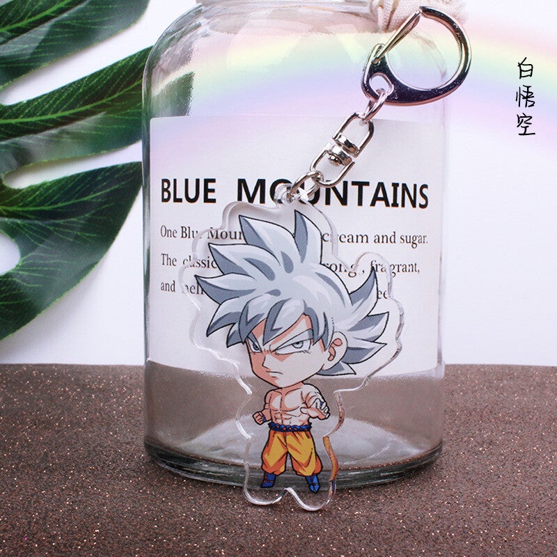 Dragon ball keychain- Ultra Instinct