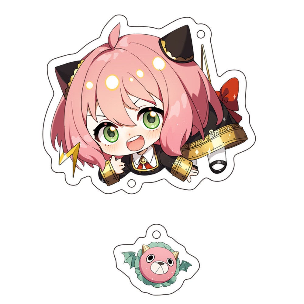 Spy X Family Anya acrylic Keychain-2