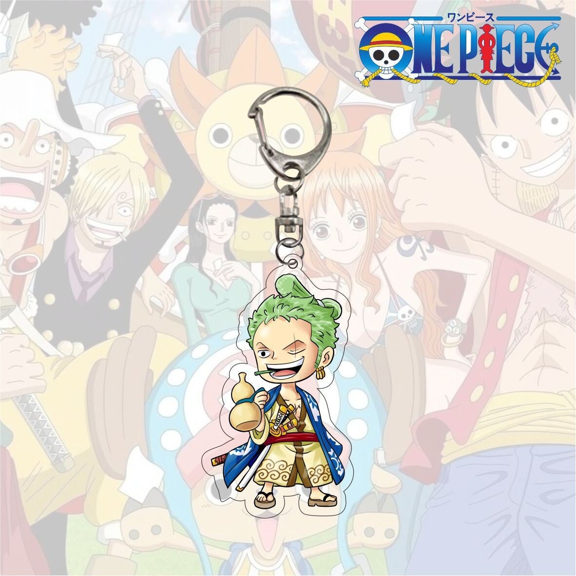 One Piece keychain- Zoro