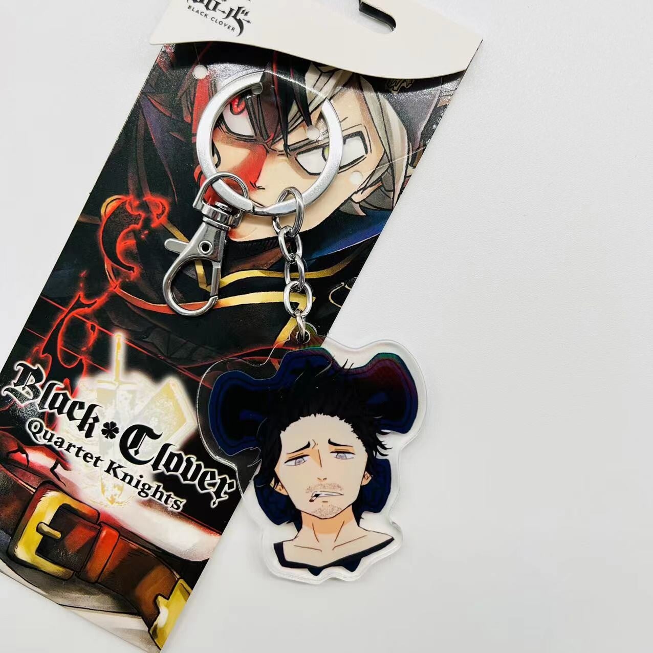 Black Clover anime keychain - Yami