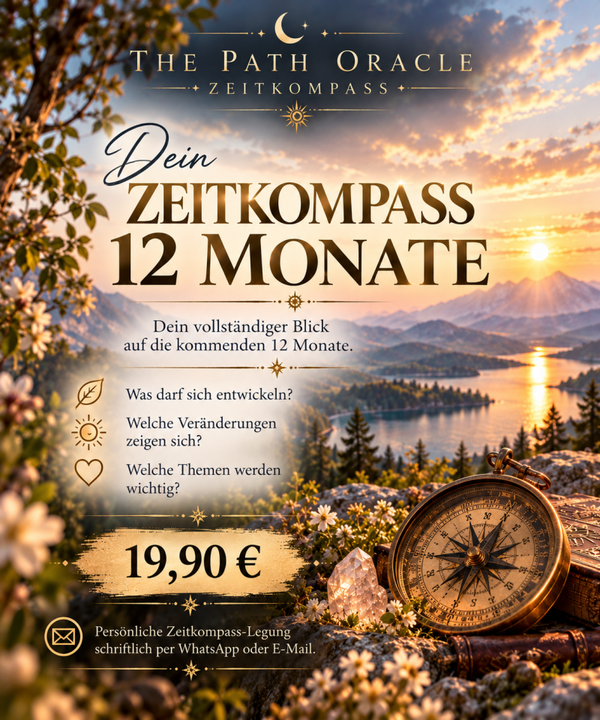 Zeitkompass 12 Monate✨