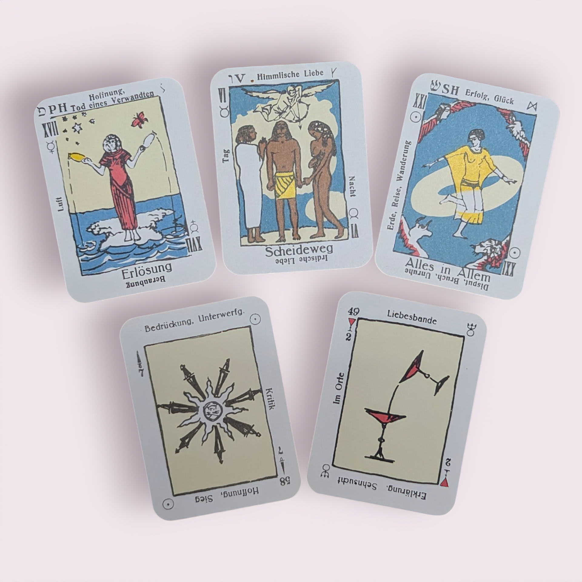 📜Historische Kartenlegung - Ahnenline & Lebenspfad