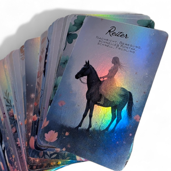Lenormand Orakel Deck: Holografie Edition✨
