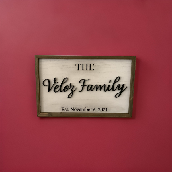 Family Plaque