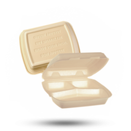 Menubox foam bruin IP4 3-vaks