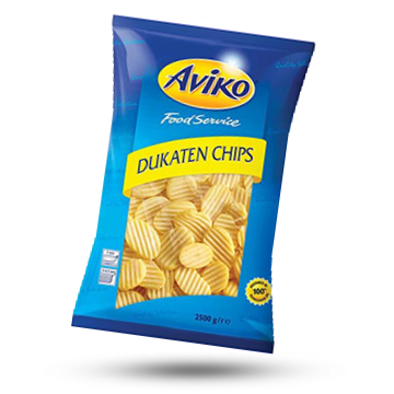 Aviko Dukaten Chips  11mm / krokante frites 2.5Kg x 4