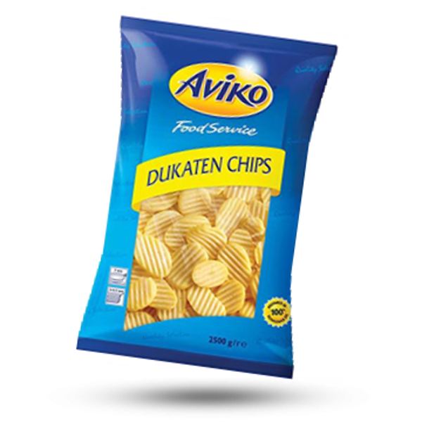 Aviko Dukaten Chips  11mm / krokante frites 2.5Kg x 4