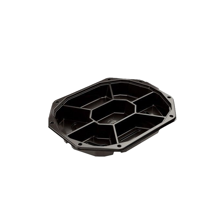 Cateringschaal CS 332/240  schalen 7 vaks zwart