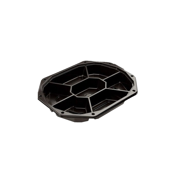 Cateringschaal CS 332/240  schalen 7 vaks zwart