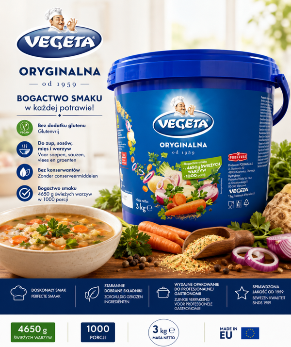 Kruiden - Vegeta Original Kruidenmix 3KG