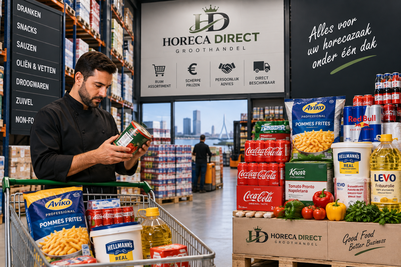 Horecaproducten inkopen bij Horeca Direct