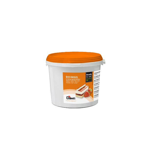 Dawn Decorgel Aardbei - 3kg