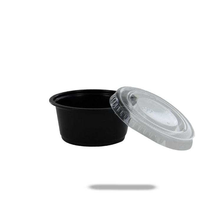 deksel saus bak magnetronbestendig 250cc rond