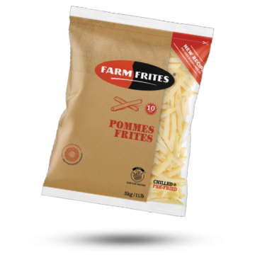 FARM Frites 10mm Chilled 2kgx5 / Potato Fries