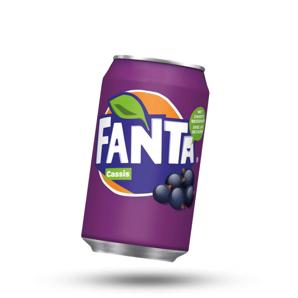 Frisdranken Fanta Cassis Blik 33CL x 24