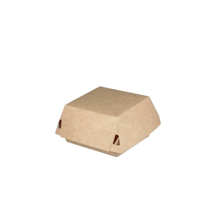 Hamburgerbakje Klein kraft - BIO 100 st