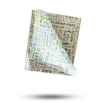 Vetvrij papier hamburgervellen 35Cm x 28Cm – 1000Stuks