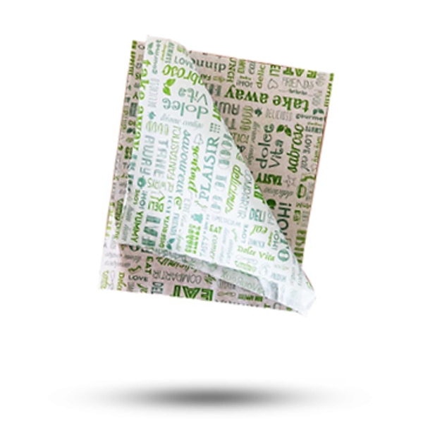 Vetvrij papier hamburgervellen 35Cm x 28Cm – 1000Stuks