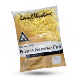 LAMB WESTON F66 P.R. Frites 11x11mm DV 4×2,5kg