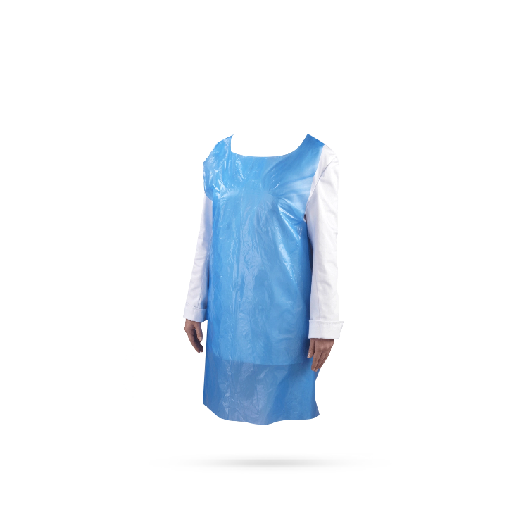Comfort Schort, LDPE, 125x81cm, wit 100 Stuks