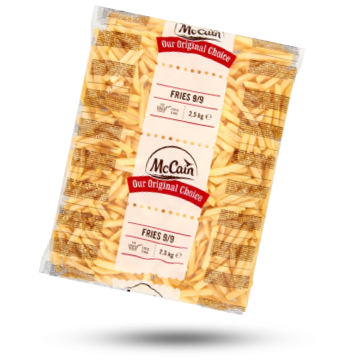 Mccain frites original 9mm – 2.5Kg x 5
