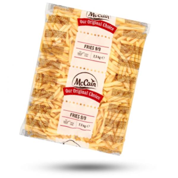 Mccain frites original 9mm – 2.5Kg x 5