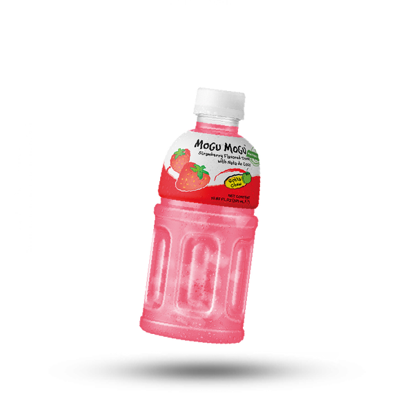 Mogu mogu Drink - Aardbeien 320 ml x 24