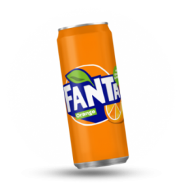 NL FANTA Orange Blik 33CL x 24