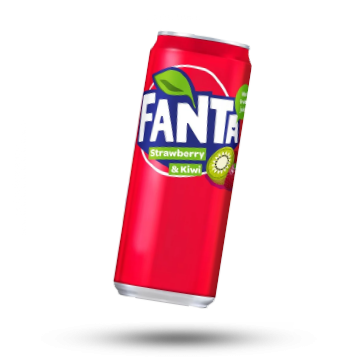 NL FANTA Strawberry Kiwi Blik 33CL x 24