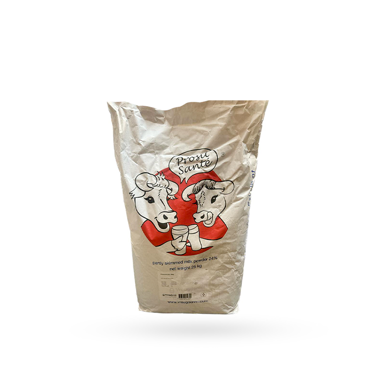 melkpoeder ,partly skimmed milk powder 24% - 25kg