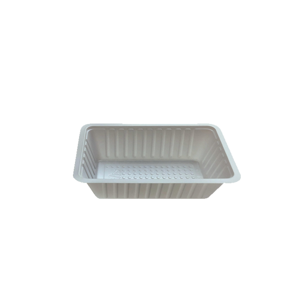 Plastic bakje , Frietbakjes A9 Wit 250st