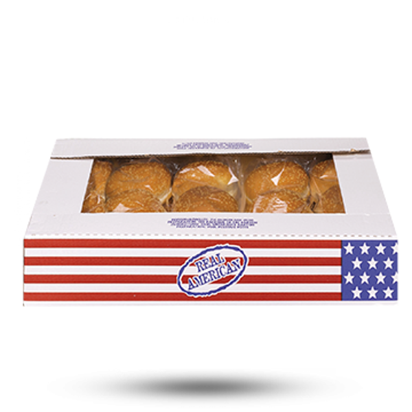Americana Hamburger Bun Sesam 5” – 24 x 82g