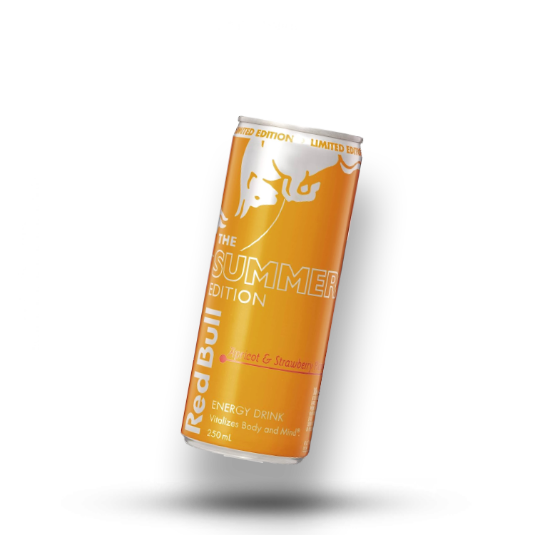 Red Bull Energy Drink The Summer Edition, Apricot-Strawberry Flavour