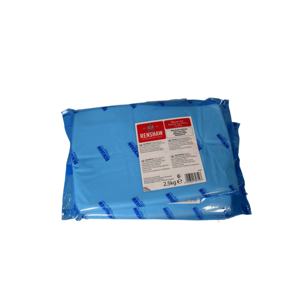 Renshaw Rol fondant Extra Wit RSPO  2x2,5kg