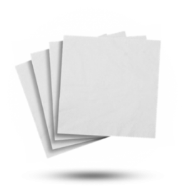 Servetten 1 laags Tissue papier Wit